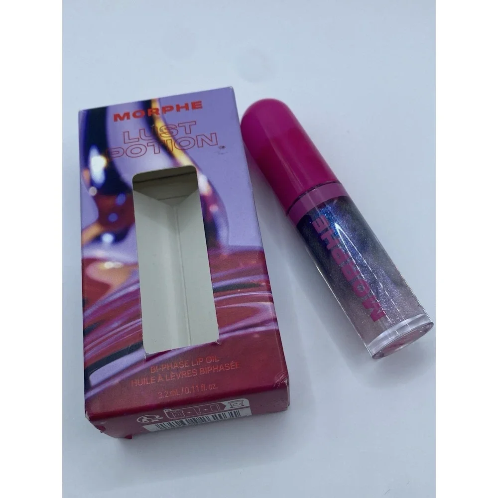 Morphe Lust Potion Bi Phase Lip Oil Gloss Deep Desire 3.2mL / 0.11‎ fl oz NIB